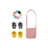 Doll Clothes Accessories kit pink