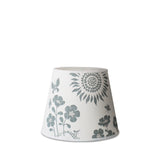 Midsummer  White/Dusty Blue - Lampshade Small