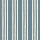 Fields Blue/Ebony - 335g Linen fabric