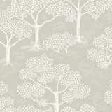 Wallpaper Woodland notes Clay Beige