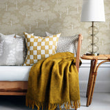 Organic Wool Throw Mustard