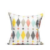 Harlequin White/Multi - Cushion cover 50x50 cm